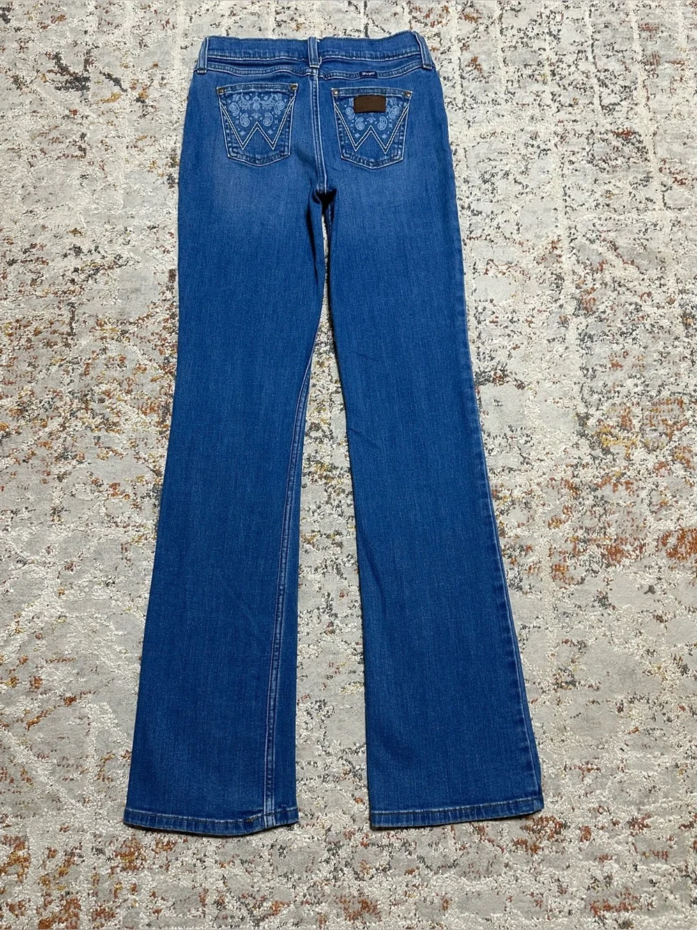 Wrangler youth bootcut jeans girls size 16 slim